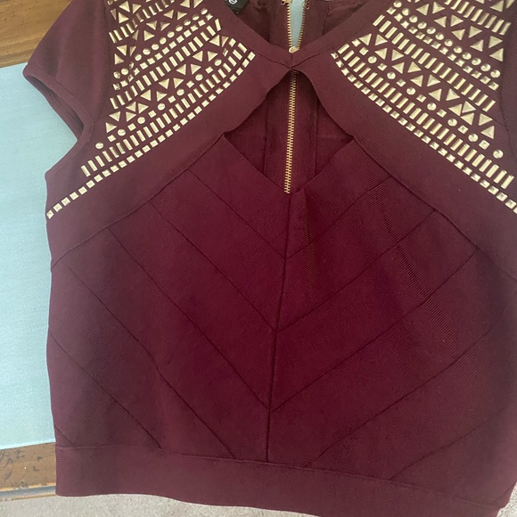 Bebe 2 piece studded skirt and top - Picture 1 of 6